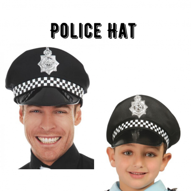 Plastic Police Hat