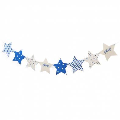 Glitter Star Banner (Blue)