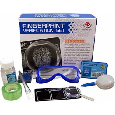 Fingerprint Verification Detective Science Experiment Set No.607
