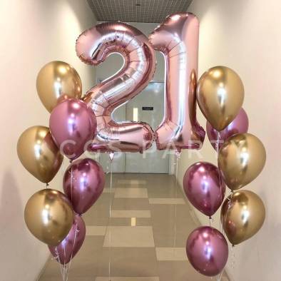 Milestone Birthday Balloon Package